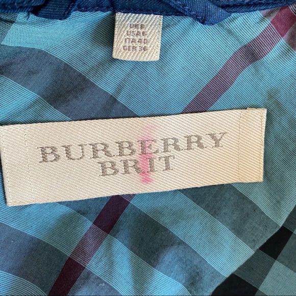 Burberry navy casual blazer - Picture 9 of 12